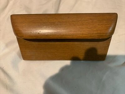 Bandeja de ceniza de madera vintage BMW 733i, E23 OEM 1985 buen estado Foto 1 de 4