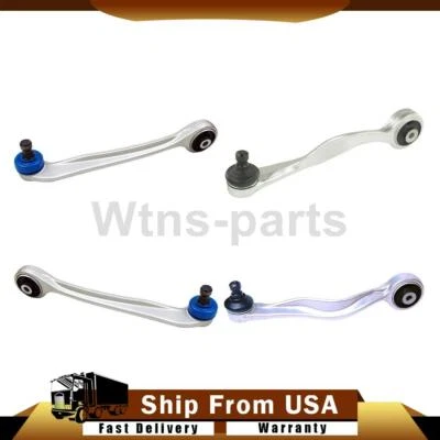 Brazo de control delantero superior delantero trasero con rótula 4 piezas para Audi RS6 2003 Foto 1 de 4