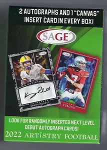 2022 Sage Artistry Fußball Blaster Box - Bild 1 von 1
