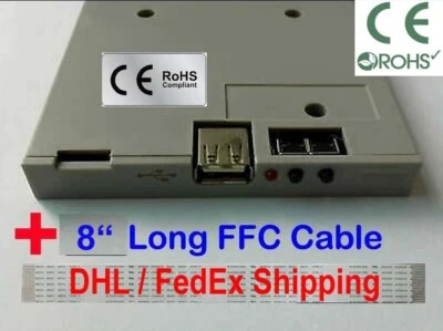 Floppy drive emulator Upgrade Brother PR600 embroidery machine read USB drive