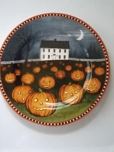 Kürbis hohler Teller aus Oneida - David Carter Brown Collection - Halloween - Bild 1 von 2