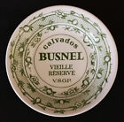 GIEN, Cendrier publicitaire " Calvados Busnel ",  diam : 12.4 cm