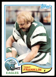 1982 Topps Tony Franklin Philadelphia Eagles #443