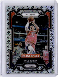 2023-24 panini prism basketball #89 monopoly GO SQUARE SSP Kyle Kuzma Wizards