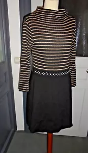 WIE NEU! Designer Kleid LIU JO Milano gr M 38 40 (IT 44 46) dress rôbe abito - Bild 1 von 6