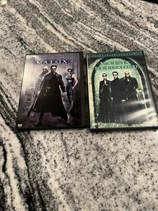 The Matrix DVD (1999) & Matrix Reloaded DVDs - Picture 1 of 2