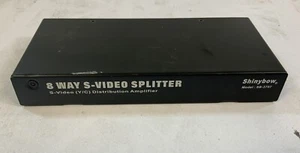 Shinybow SB-3707SV 1 x 8 S-Video Distribution Amplifier-G5C - Picture 1 of 8