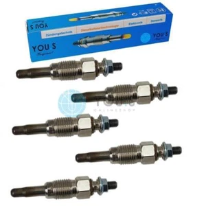 5 x YOU.S Glow Plugs for VW TRANSPORTER T4 Bus / Box / Flatbed 2.4 D - Picture 1 of 2