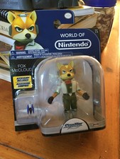 FOX McCLOUD figure STAR FOX 64 3D world of nintendo ARWING starfox JAKKS PACIFIC