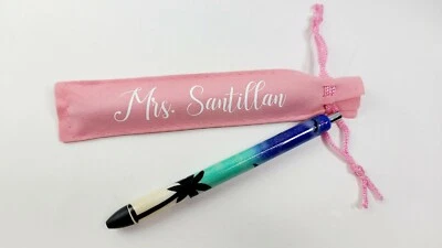 Пляж тема ручной работы блестящий InkJoy гель ручка .07 мм наконечник с бархат ручка сумка - Изображение 1 из 4