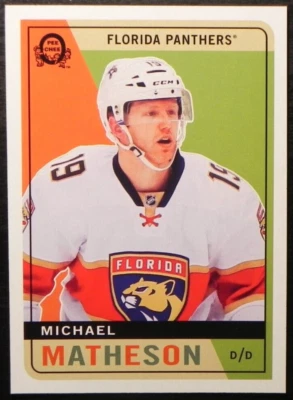 2017-18 17/18 O-Pee-Chee RETRO #262 Michael Matheson Florida Panthers - Image 1 of 2