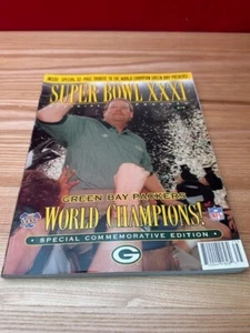 Programa Conmemorativo Oficial del Super Bowl XXXI - ¡Campeones Mundiales de los Green Bay Packers! - Imagen 1 de 2