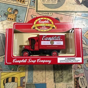 NEW NIB CAMPBELLS SOUP COMPANY 125 YEARS ANNIVERSARY DIE-CAST DELIVERY TRUCK - Picture 1 of 3