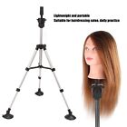 Wig Head Tripod Mannequin Head Stand Suction Cup For Hairdressing Training NOW