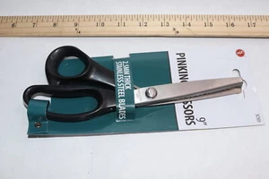 SE Pinking Scissors Stainless Steel 9" SC503 - Picture 1 of 3