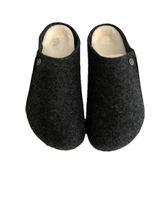 Zuecos Birkenstock Zermatt para hombre talla 44 EE. UU. 11 11,5 gris lana de oveja - Imagen 1 de 5