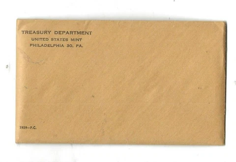 1959 5-piece proof set Cover