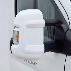 FIAT DUCATO Motorhome Mirror Protectors / Guards SHORT ARM - Picture 1 of 2