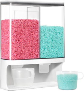 Laundry Beads Dispenser, Laundry Detergent Dispenser, 105 Oz Wall-Mounted Scent 