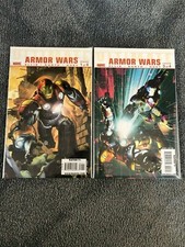ULTIMATE ARMOR WARS ISSUES #1-4 2009/2010 MARVEL IRON MAN COMIC BOOKS SUPERHERO