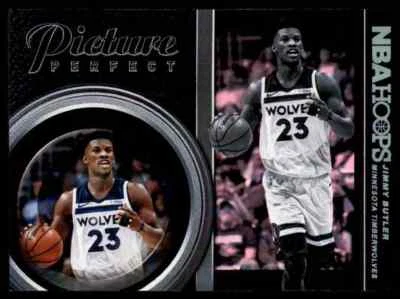 2018-19 NBA HOOPS PICTURE PERFECT JIMMY BUTLER MINNESOTA TIMBERWOLVES #PP-5 - Image 1 of 2