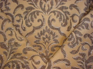 7Y Scalamandre AP 01310311 Kampur Portobello Spanish Damask Upholstery Fabric - Picture 1 of 4
