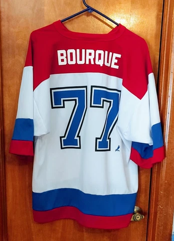 Vintage Colorado Avalanche NHL Hockey Jersey (M) by Logo Athletic - Ray Bourque Cover