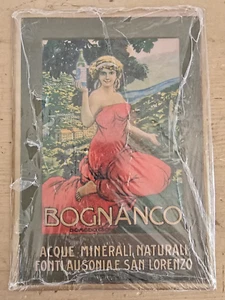 Vintage Reproduktion Werbeschild Bognanco Natürliches Mineralwasser - Bild 1 von 3