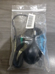Vintage NOS Compaq Scrolling Wired Computer Mouse Black - Bild 1 von 3