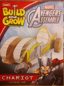 Lowe's Build & Grow Kit - Avengers - Carro di Thor. Kit legno - ragazzi/ragazze - Foto 1 di 3