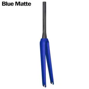 700C Carbon Fiber Road Bike Front Fork Tapered Spinal Canal V Brake 100x9mm - Picture 1 of 42