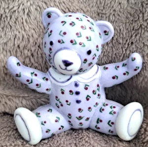 The Franklin Mint Teddy Bear Calico Americana Collection TFM Great Condition - Picture 1 of 3