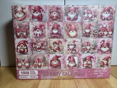 Jigsaw Puzzle/Advent Christmas Calendar (24 Boxes w. 42 Pieces)(1008 pcs. Total) - Image 1 of 3