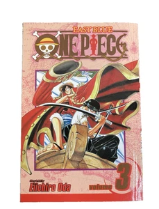 One Piece Vol. 3 - East Blue von Eiichiro Oda - Shonen Jump Manga - Bild 1 von 7