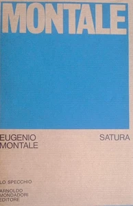MONTALE SATURA II ED. 1971 MONDADORI (1962/1970) PERFETTO - Foto 1 di 1