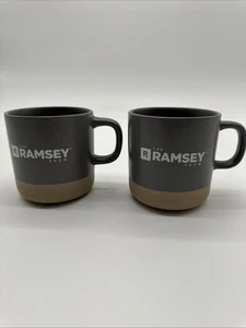 Zwei The Ramsey Show Dave Ramsey Souvenir Kaffeebecher Tasse zweifarbig Steinzeug NEU - Bild 1 von 7