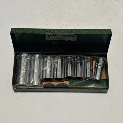 NOS Vintage S-K Tools 10-19mm Metric 8pc Set  - Image 1 of 3