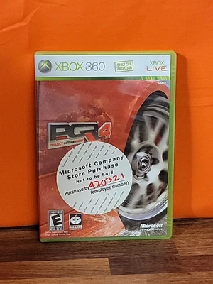 Project Gotham Racing 4 PGR4 Employee Purchase (Microsoft Xbox 360, 2007) New - Image 1 of 2