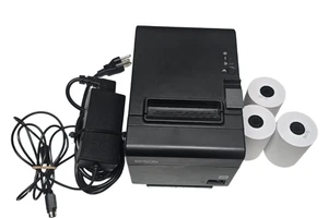 Epson TM-T20III Thermal POS Receipt Printer W/ wall mount bracket & 3 rolls - Picture 1 of 7