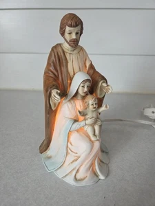 Philippinen Josef Maria & Jesuskind Tischlampe Nachtlicht Deko getestet - Bild 1 von 17