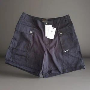 Nike Cargo Shorts Mens 32 Black Skate 5' Inseam Woven FJ7137-010 $85 MSRP - Picture 1 of 8
