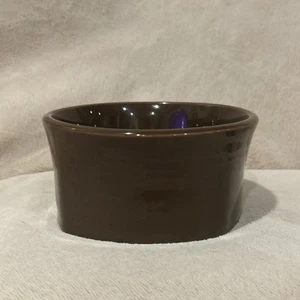 Fiesta Soup Cereal Square Bowl Chocolate Fiestaware USA Retired Brown 19 oz. - Picture 1 of 6