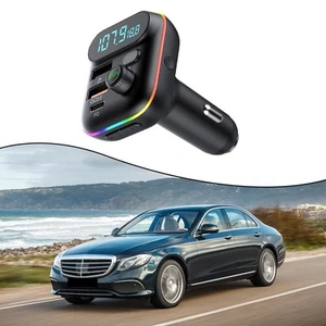 Auto Musik Wiedergabegerät mit kabelloser UKW-Übertragung und Schnellladung - Bild 1 von 12