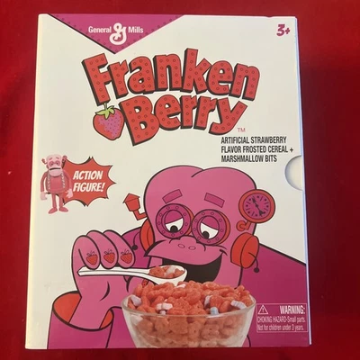 Figura de acción Jada Toys 6" General Mills Franken Berry - Rosa NUEVO en caja 😍 Foto 1 de 4