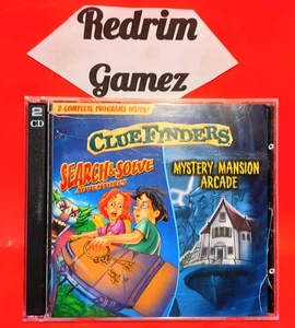 Cluefinders Search & Solve/Mystery Mansion Arcade Windows PC CD-Rom Videojuegos - Imagen 1 de 3