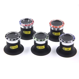Watch Magnifier Glasses Loupe Jewel Watchmaker Repair Magnifying Tool 3/5/10/20X - Picture 1 of 12