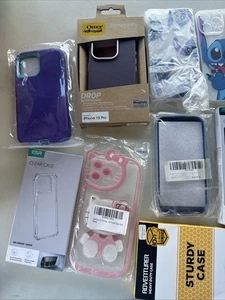 Lot of 12 Phone Cases & Screen Protectors - Picture 1 of 6