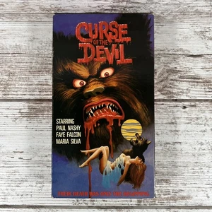 Curse of the Devil (VHS 1973) Horror Thriller Paul Nashy Faye Falcon Maria Silva - Picture 1 of 7