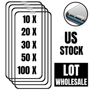Wholesale Bulk For iPhone 11 Pro Max XR Tempered Glass Full Screen Protector Lot