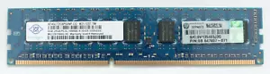 8GB (2x4GB) HP SB 647657-071 Nanya 2Rx8 PC3L-10600E NT4GC72C8PG0NF - Picture 1 of 2